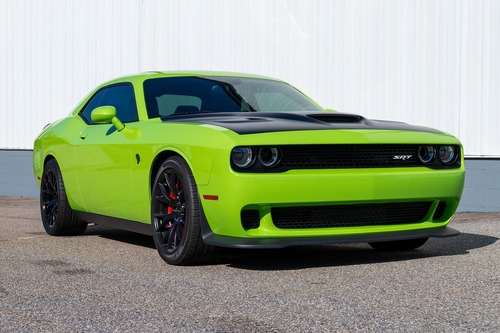 Hellcat image of a muscle car